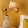 Dar Lighting Dar - Navarro Rechargeable Wall Light Matt Antique Brass Bracket Only LED