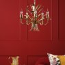 Dar Lighting Dar - Phaedra 5 Light Pendant Gold