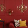 Dar Lighting Dar - Phaedra 5 Light Pendant Gold
