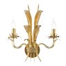 Dar Lighting Dar - Phaedra 2 Light Wall Light Gold