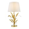 Dar Lighting Dar - Phaedra Table Lamp Gold With Shade