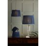 Laura Ashley Laura Ashley - Hemsley Pleated Silk Empire Drum Shade Midnight Blue 30cm/12 inch