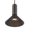 Dar Lighting Dar - Ragnar Pendant/Wall Light Satin Black