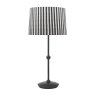 Dar Lighting Dar - Sosa Table Lamp Matt Black With Shade