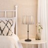 Dar Lighting Dar - Sosa Table Lamp Matt Black With Shade
