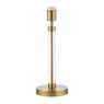 Dar Lighting Dar - Sylvester Table Lamp Antique Brass and Glass Base Only