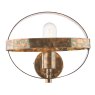 Dar Lighting Dar - Symbol Wall Light Mottled Copper