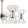Dar Lighting Dar - Tiana 10 Light Armed Pendant Polished Chrome