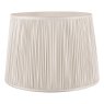 Laura Ashley Laura Ashley - Hemsley Silk Shade Silver 40.5cm/16 inch