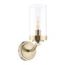 Laura Ashley Laura Ashley - Joseph Wall Light Antique Brass Glass