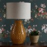 Laura Ashley Laura Ashley - Liza Ceramic Table Lamp Orange With Shade