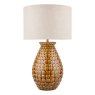 Laura Ashley Laura Ashley - Liza Ceramic Table Lamp Orange With Shade