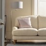 Laura Ashley Laura Ashley - Marlowe Swing Arm Floor Lamp Polished Nickel With Shade