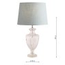 Laura Ashley Laura Ashley - Meredith Large Table Lamp Cut Glass Crystal Base Only