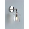 Laura Ashley Laura Ashley - Ockley Wall Light Polished Chrome Glass