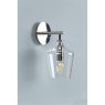 Laura Ashley Laura Ashley - Ockley Wall Light Polished Chrome Glass