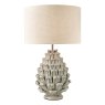 Laura Ashley Laura Ashley - Olwen Ceramic Table Lamp Grey With Shade