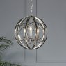 Laura Ashley Laura Ashley - Orbital 3lt Pendant Polished Nickel