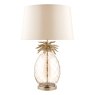 Laura Ashley Laura Ashley - Pineapple Large Table Lamp Champagne Cut Glass With Shade