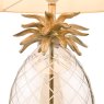 Laura Ashley Laura Ashley - Pineapple Large Table Lamp Champagne Cut Glass With Shade