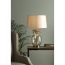 Laura Ashley Laura Ashley - Pineapple Large Table Lamp Champagne Cut Glass With Shade