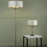 Laura Ashley Laura Ashley - Sorrento 3lt Floor Lamp Antique Brass With Ivory Shade