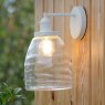 Laura Ashley Laura Ashley - Ainsworth Outdoor Wall (Light Matt Cream Glass IP44)