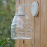 Laura Ashley Laura Ashley - Ainsworth Outdoor Wall (Light Matt Cream Glass IP44)
