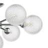 Laura Ashley Laura Ashley - Atherton 7lt Semi Flush Polished Chrome Glass