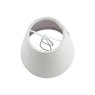 Laura Ashley Laura Ashley - Bacall Linen Empire Drum Shade Silver (5 inch)
