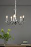 Laura Ashley Laura Ashley - Blake 5lt Chandelier Cut Glass Polished Chrome