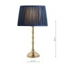 Laura Ashley Laura Ashley - Corey Antique Brass Candlestick Table Lamp Base Only