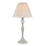 Laura Ashley Laura Ashley - Ellis Table Lamp Grey With Ivory Shade