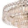 Laura Ashley Laura Ashley - Enid 5 Light Chandelier Polished Nickel