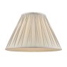 Laura Ashley Laura Ashley - Fenn Silk Shade Silver (16 inch)