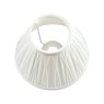 Laura Ashley Laura Ashley - Fenn Silk Shade White (8 inch)
