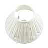 Laura Ashley Laura Ashley - Fenn Silk Shade White (10 inch)