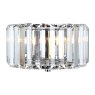 Laura Ashley Laura Ashley - Fernhurst Wall Light Polished Chrome Glass