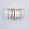 Laura Ashley Laura Ashley - Fernhurst Wall Light Polished Chrome Glass