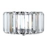 Laura Ashley Laura Ashley - Fernhurst Wall Light Polished Chrome Glass