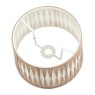 Laura Ashley Laura Ashley - Gathered Pleat Cotton Shade Natural (12 inch)