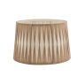 Laura Ashley Laura Ashley - Gathered Pleat Cotton Shade Natural (12 inch)