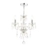 Laura Ashley Laura Ashley - Harriet 3 Light Crystal Chandelier