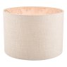 Laura Ashley Laura Ashley - Hazelton Drum Shade Silver/Pink (12 inch)