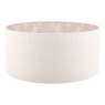 Laura Ashley Laura Ashley - Hazelton Drum Shade Silver/Pink (18 inch)