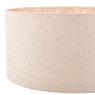 Laura Ashley Laura Ashley - Hazelton Drum Shade Silver/Pink (18 inch)