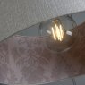 Laura Ashley Laura Ashley - Hazelton Drum Shade Silver/Pink (18 inch)