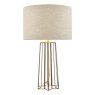 Laura Ashley Laura Ashley - Star Table Lamp Antique Brass Glass With Shade