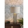 Laura Ashley Laura Ashley - Star Table Lamp Antique Brass Glass With Shade