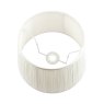Laura Ashley Laura Ashley - Hemsley Pleated Silk Shade Cream (10 inch)